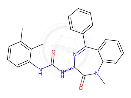 Chemical structure of YM 022 Impurity 235