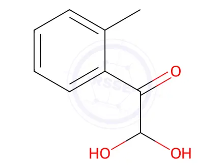 Chemical structure of 2,2-Dihydroxy-1-(o-tolyl)ethan-1-one