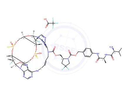 Chemical structure of (13C6)-Chlorzoxazone