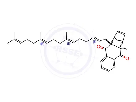 Chemical structure of Vitamin K1 Impurity 211