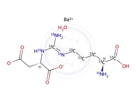 Chemical structure of 15N4, 99%) 90%+ CP