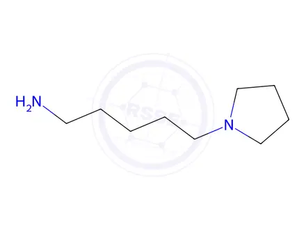 Chemical structure of 5-(Pyrrolidin-1-yl)pentan-1-amine
