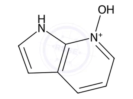 Chemical structure of 7-Azaindole N-oxide 3-chlorobenzoate, 95%