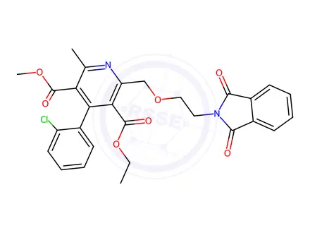 Chemical structure of Amlodipine Impurity 180