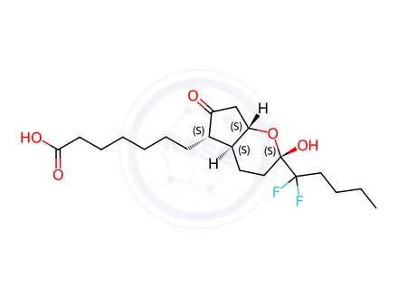 Chemical structure of Lubiprostone Impurity 41