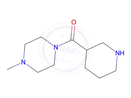 Chemical structure of (4-Methylpiperazin-1-yl)(piperidin-3-yl)methanone