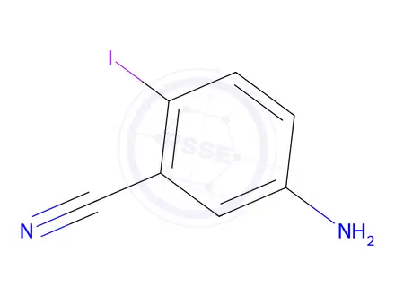 Chemical structure of 5-Amino-2-iodobenzonitrile