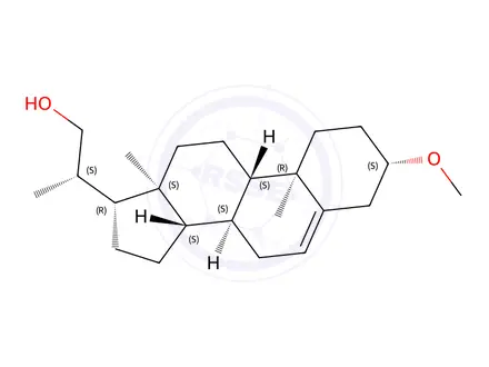 Chemical structure of Progesterone Impurity 147