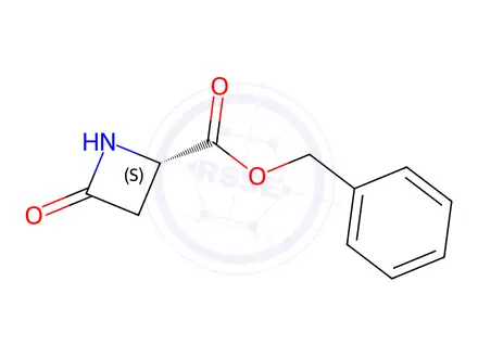 Chemical structure of Benzyl (2S)-4-Oxoazetidine-2-carboxylate