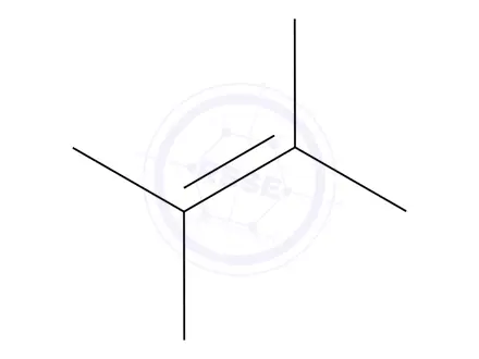 Chemical structure of 2,3-Dimethyl-2-butene