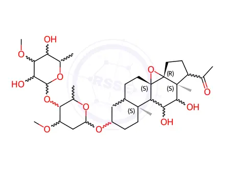 Chemical structure of Tenacigenoside A
