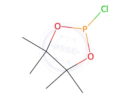 Chemical structure of 4,5-Tetramethyl-2-chloro-1,3,2-dioxaphospholane