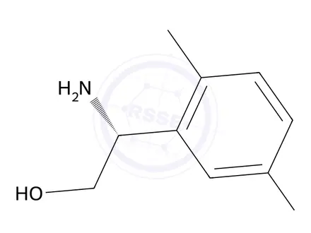 Chemical structure of (r)-2-Amino-2-(5-fluoro-2-methylphenyl)ethan-1-ol