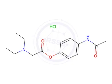 Chemical structure of PropacetamolHydrochloride
