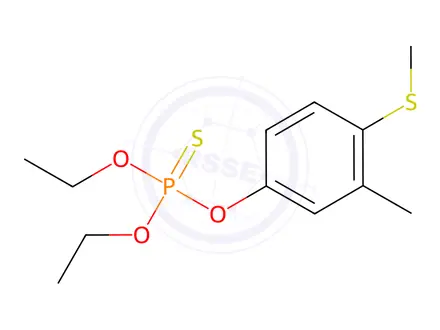 Chemical structure of Fenthion-ethyl