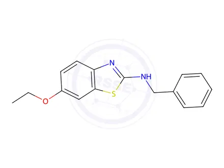Chemical structure of N-Benzyl-6-ethoxy-1,3-benzothiazol-2-amine