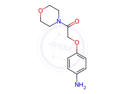 Chemical structure of [4-(2-Morpholin-4-yl-2-oxoethoxy)phenyl]amine
