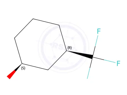Chemical structure of rel-(1S,3R)-3-(Trifluoromethyl)cyclohexanol