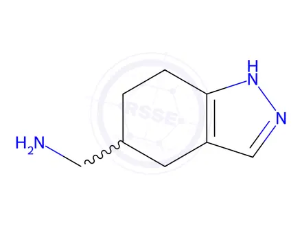 Chemical structure of (4,5,6,7-Tetrahydro-2H-indazol-5-yl)methanamine dihydrochloride