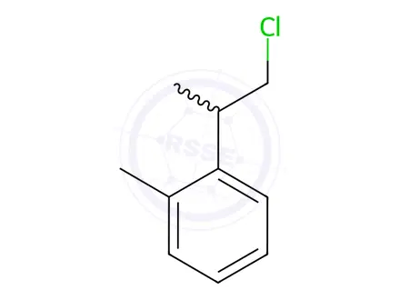 Chemical structure of 1-(1-Chloropropan-2-yl)-2-methylbenzene