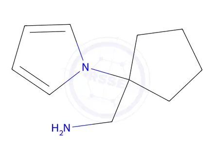 Chemical structure of (1-(1h-pyrrol-1-yl)cyclopentyl)methanamine