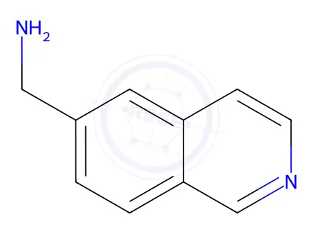 Chemical structure of Isoquinolin-6-ylmethanamine