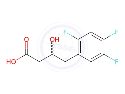 Chemical structure of Sitagliptin Phosphate Impurity 66