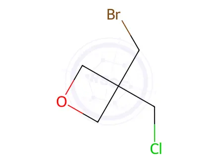 Chemical structure of 3-(Bromomethyl)-3-(chloromethyl)oxetane
