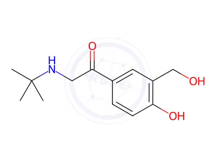 Chemical structure of Salbutamol EP Impurity J (Free Base)