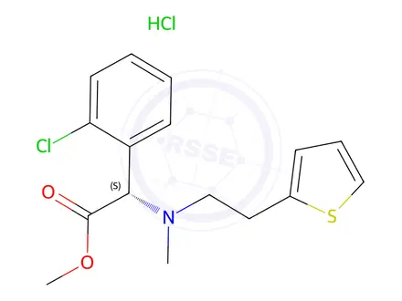 Chemical structure of Clopidogrel Impurity 36 HCl