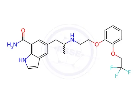 Chemical structure of Silodosin Impurity 73 (Silodosin JP Related Substance C)