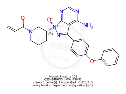 Chemical structure of Ibrutinib Impurity 515