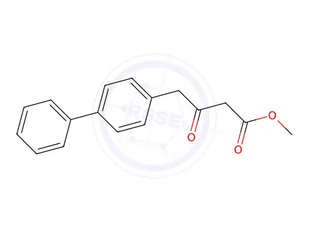 Chemical structure of Methyl 4-([1,1'-biphenyl]-4-yl)-3-oxobutanoate
