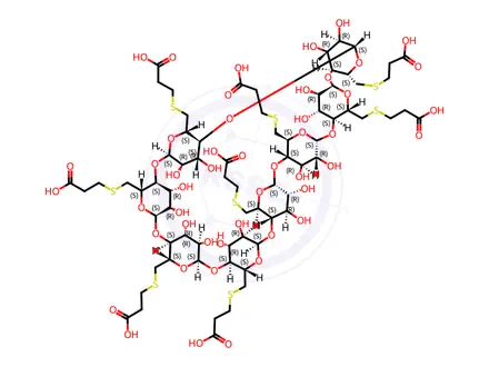Chemical structure of Sugammadex