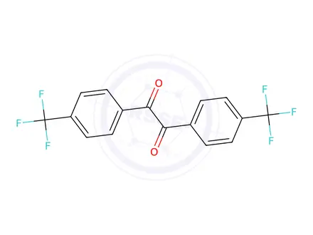 Chemical structure of 1,2-Bis(4-(trifluoromethyl)phenyl)ethane-1,2-dione