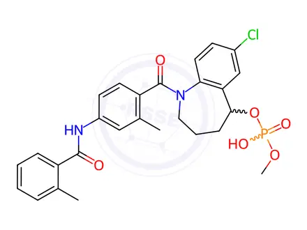 Chemical structure of Tolvaptan Impurity 183
