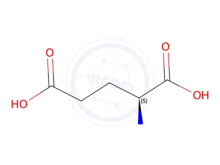 Chemical structure of L-Glutamic Acid