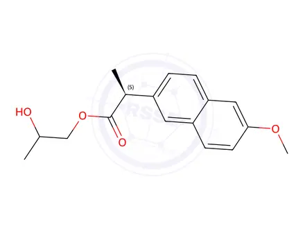 Chemical structure of Naproxen Impurity 36