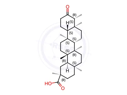 Chemical structure of Maytenoic acid