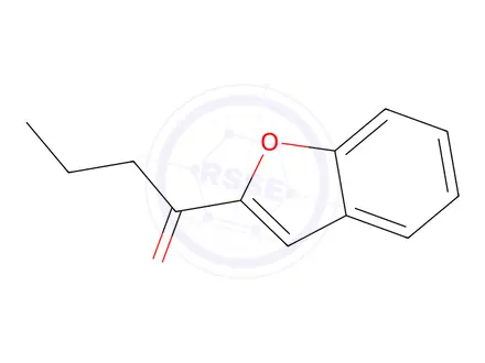Chemical structure of 1-(Benzofuran-2-yl)butan-1-one