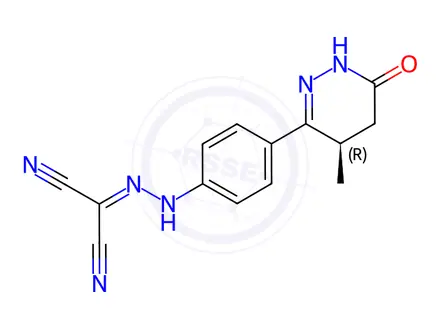 Chemical structure of Levosimendan