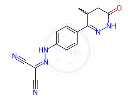 Chemical structure of Levosimendan Impurity 16