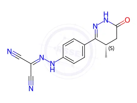 Chemical structure of Dextrosimendan
