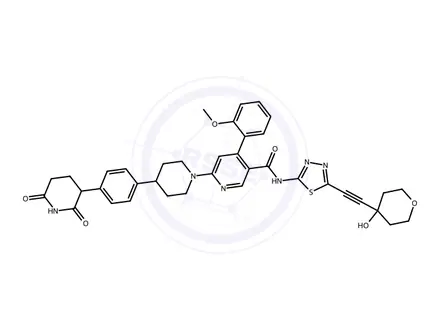 Chemical structure of Tolvaptan Impurity 27