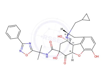 Chemical structure of Naldemedine Impurity 3