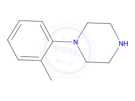 Chemical structure of 1-(2-Methylphenyl)piperazine