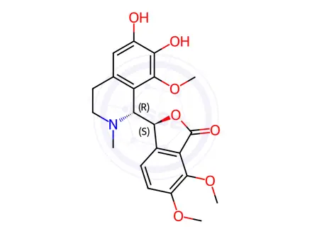 Chemical structure of Noscapine Impurity 17