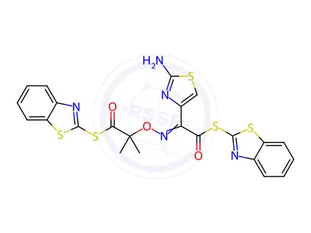 Chemical structure of Ceftazidime Impurity 137