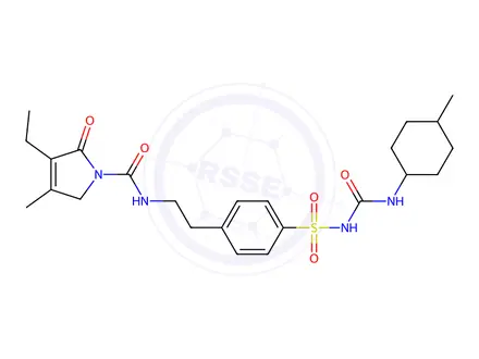 Chemical structure of Glimepiride