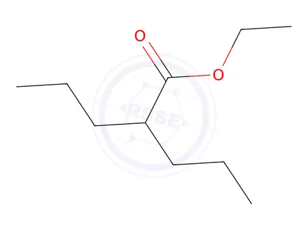 Chemical structure of Ethyl valproate
